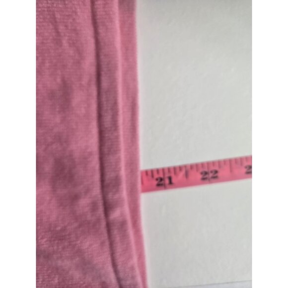 Women's Queen of Scots Quality 100% Cashmere Pink Sweater, Size S - Picture 8 of 8